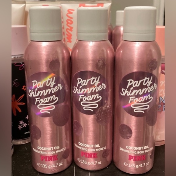 VS PINK ‘Party Shimmer Foam’ -Discontinued - Picture 1 of 5